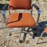 Armchair and 2 vintage chairs eurosit