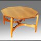 Teak coffee table, Italian design