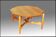 Teak coffee table, Italian design