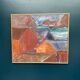 Swedish Oil on Canvas – “Bodar, Lofoten” by Vivianne Larsson – Vintage