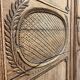 Norman wedding cabinet in raw oak 19th century