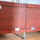Modular library -- Teak & Galvanised steel structure