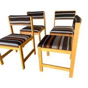 Set of 4 Scandinavian Dining Chairs