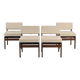 Willy guhl: set of 4 chairs for dietiker, circa 1959