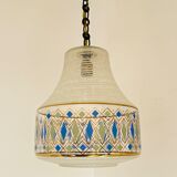 Vintage granite glass pendant lamp