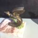 Oiseaux serre livres support marbre