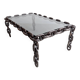 Brutalist chain link coffee table 1970s