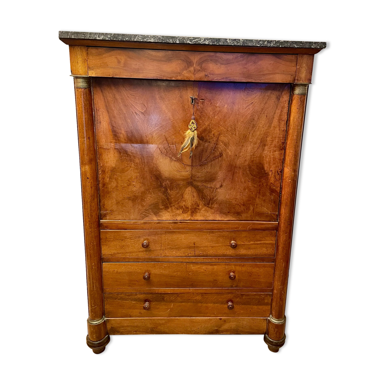 Secretary Walnut Empire