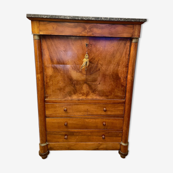 Secretaire Empire noyer