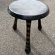 Original Ingvar Kamprad Habitat Tabouret noir et or 2 Pièces