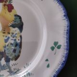 Plate the roosters Lunéville