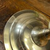 Candlestick, four-light brass candelabra