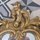 Miroir baroque bois doré Louis XV  ( 96 x 60 cm)