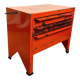 Tool box - workshop maid - vintage orange