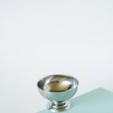 Set of 6 small stainless steel bowls, Basses, Design, 1970, 9 X 5.5 cm