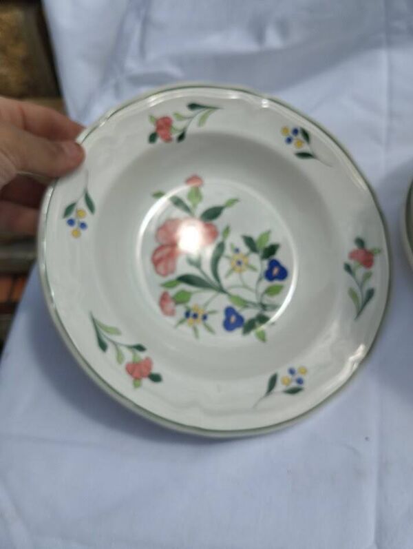 Service de table vintage Ceramica Quadrifoglio