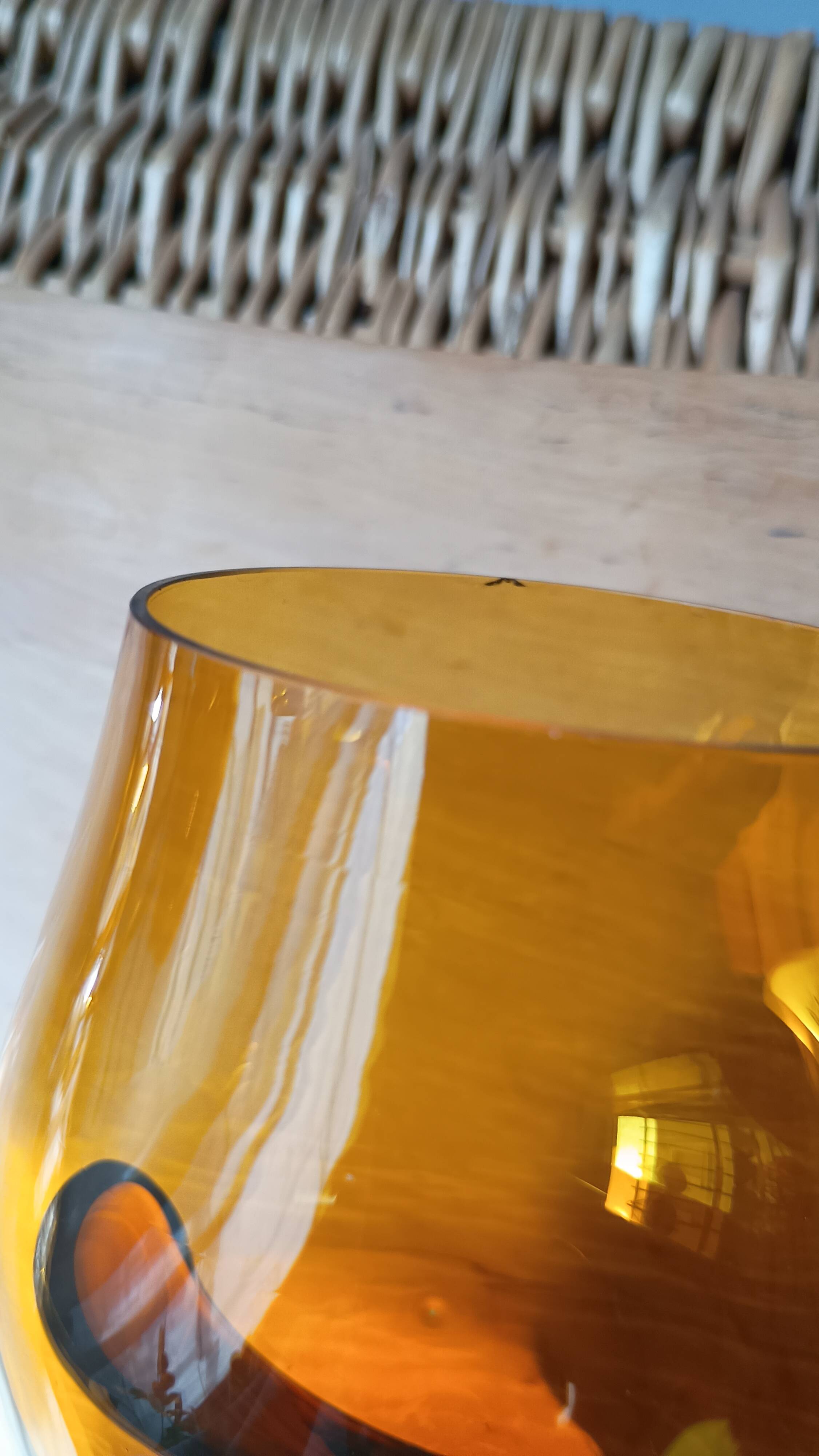 Verres à pieds design vintage