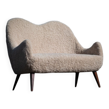 Modern 2-Seater Sofa, Sweden, 1950s