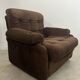 Set of 2 vintage Airborne French design armchairs from the 60s in velvet