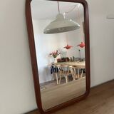 Miroir vintage danois en teck