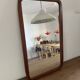 Vintage Danish Teak mirror - organic shapes