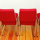 A set of four chairs designed by Hynek Gottwald, Czechoslovakia, Bauhaus
