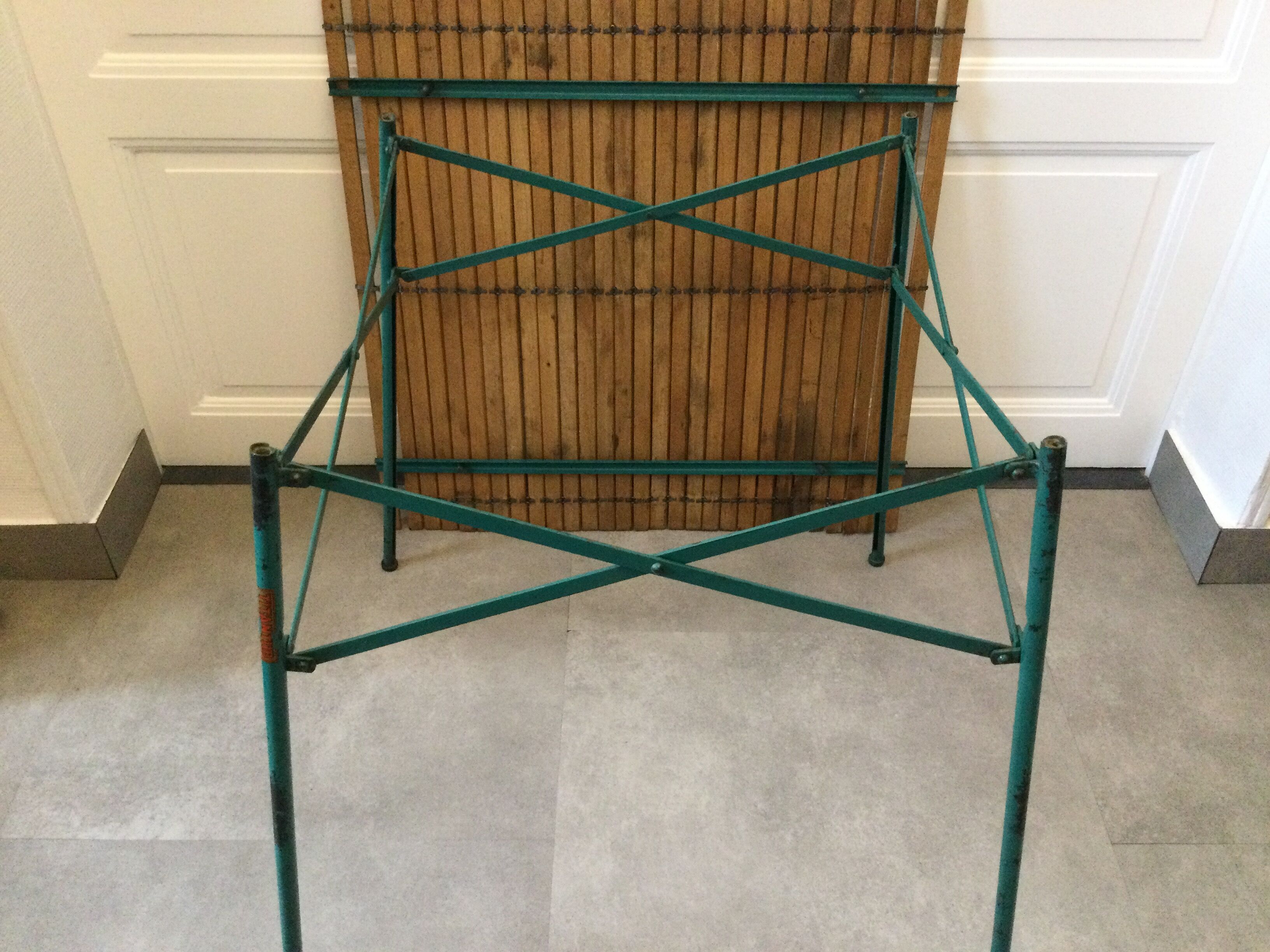 Vintage folding table 50s