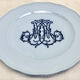 10 anciennes assiettes à dessert XIX Brown Westhead More & Co