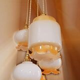 5 opal ceiling pendant light