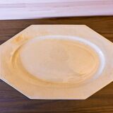 Large white dish in Charolles earthenware