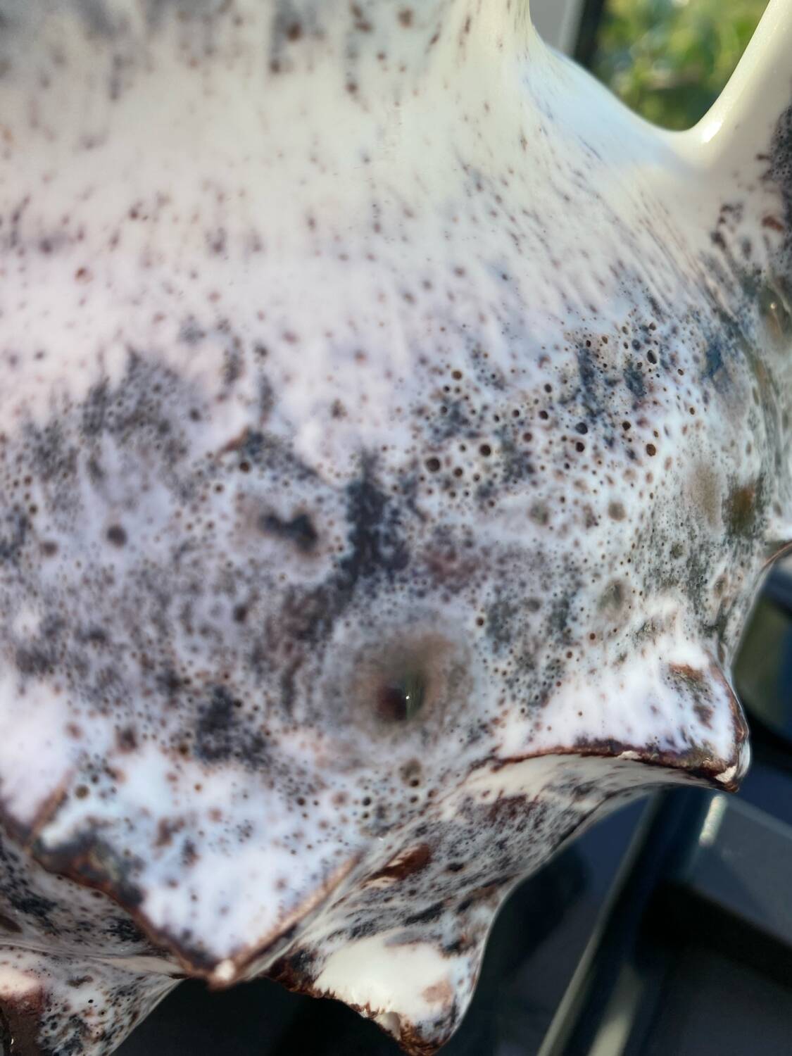 Vintage Vallauris pitcher, brutalist style