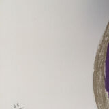 Lithographie originale signée de james pichette ( 1920-1996)