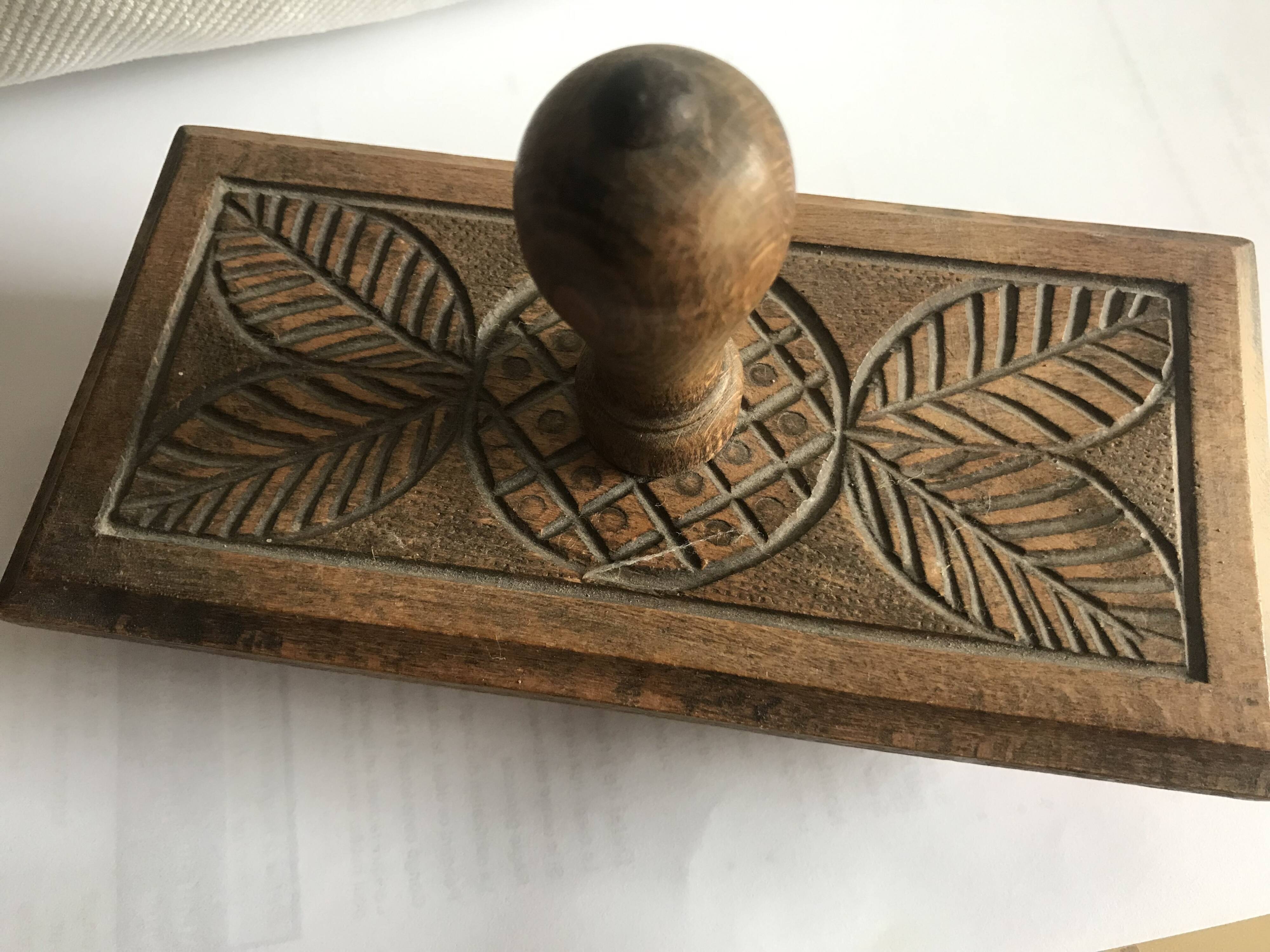 Old office blotter stamp