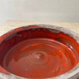 Vintage enamelled terracotta pocket tray
