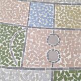 XL Berthold Müller mosaic coffee table