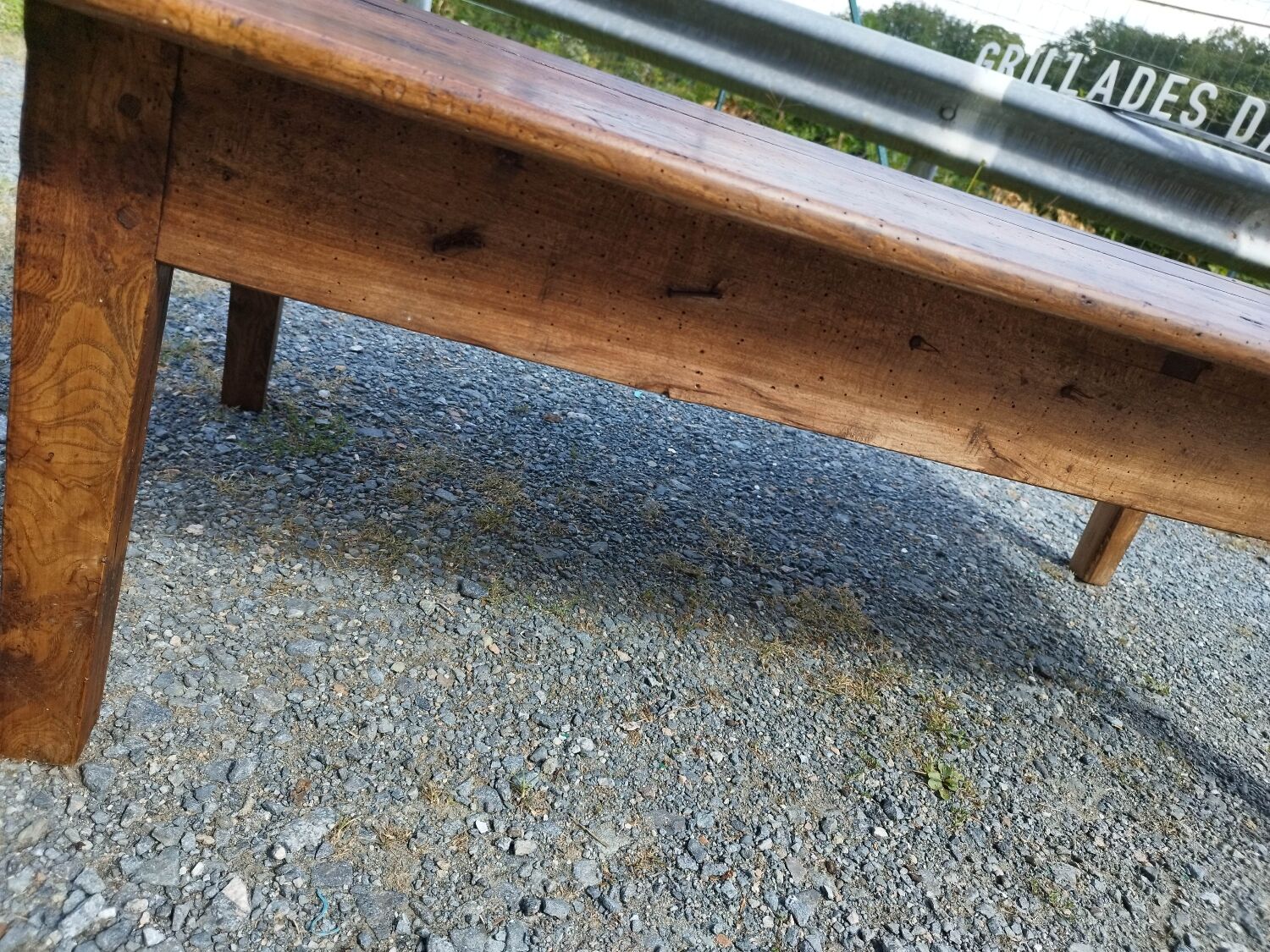 Table basse de ferme rustique