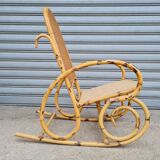 Rattan rocking-chair chair