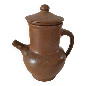 Stoneware coffee pot