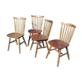 Series of 4 chairs bistro Baumann model Tacoma - 60s