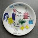 Assiette ancienne de Lili Voltz 1950 - 1960