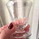 Suite of 11 glasses of cooked wine or port in sober and elegant glass