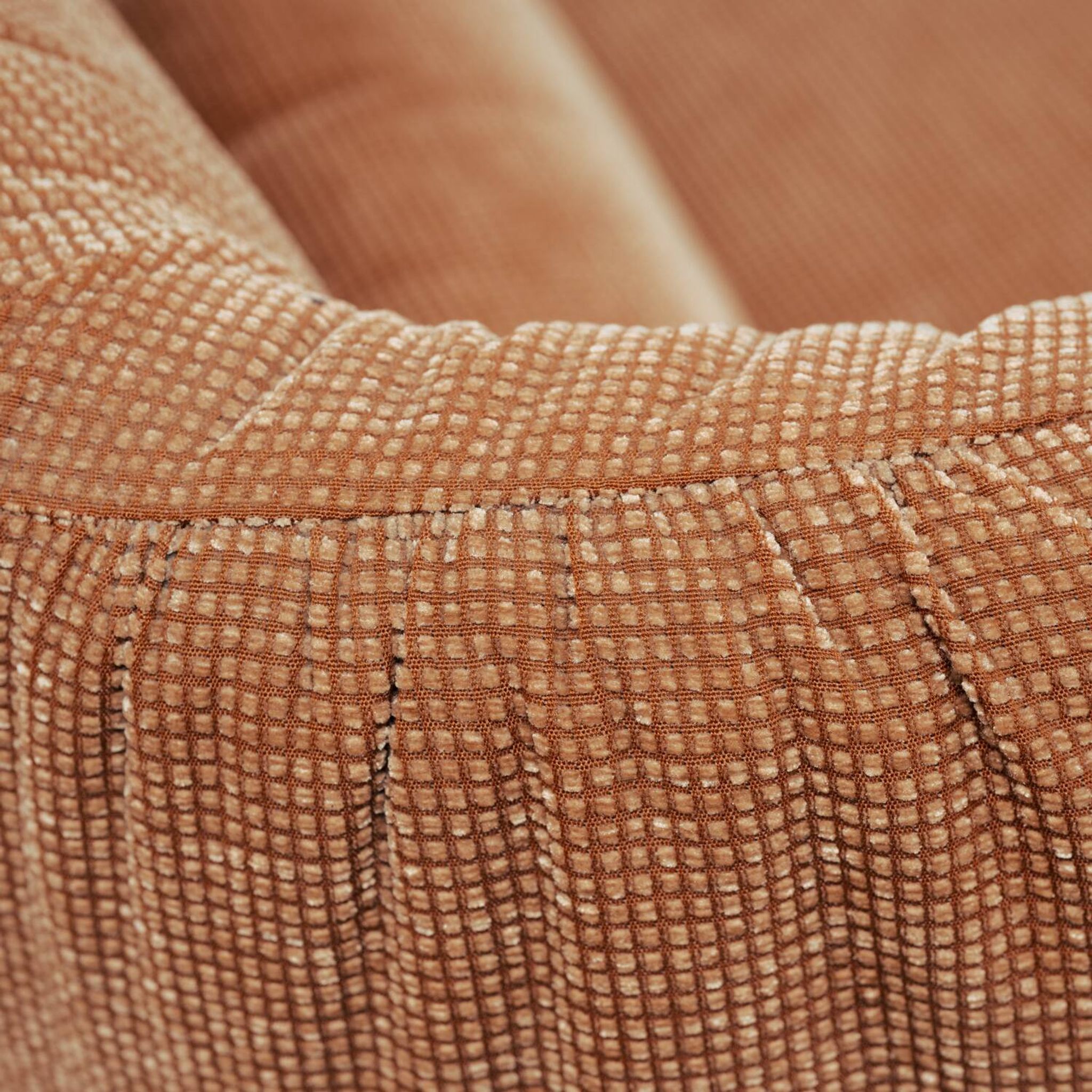 Cassina Portovenere Vico Magistretti wingback peach salmon  sofa Maralunga