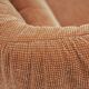 Sofa Maralunga Cassina Portovenere Vico Magistretti en pêche saumon.