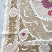 Vintage hand-embroidered tablecloth 135x155 cm