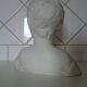 Laughing child bust after Donatello in Sèvres biscuit