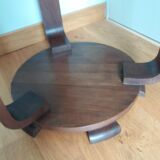 Art Deco tripod console pedestal table