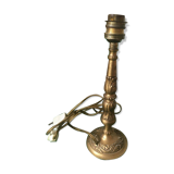 PIed of bronze or brass lamp.