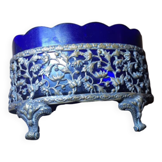 Jardinières de table cristal et bronze doré napoleon 3