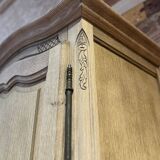 Sandblasted oak bonnetière - 1960s/70s