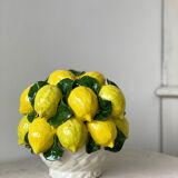 Slip trompe-l'oeil basket of lemons